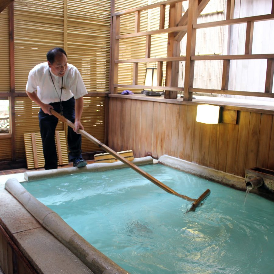 湯守の技 群馬県草津温泉 奈良屋